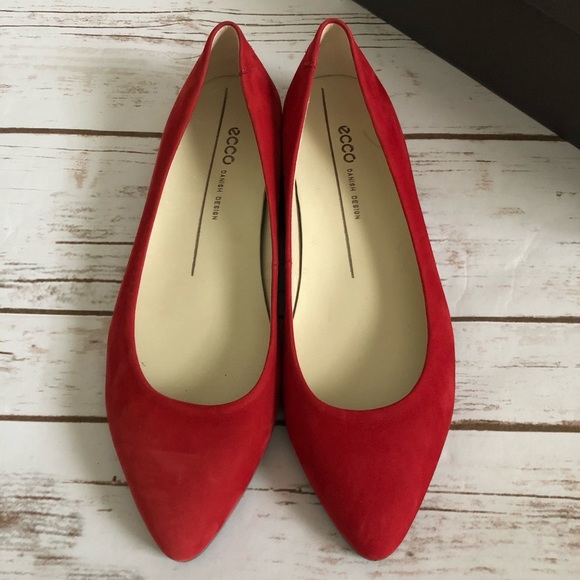 NIB Ecco pointy ballerina flat - Picture 2 of 8